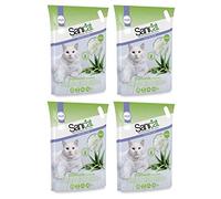 Sanicat Professional Pet Love Diamonds Aloe Vera Cat Litter 5 Litre (4 Pack)