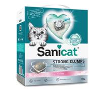 Sanicat Strong Clumps Clumping Cat Litter - Economy Pack: 2 x 10l