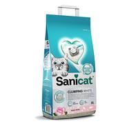 Sanicat - White Clumping Cat Litter - Rose Petal Scent | Made from natural miner