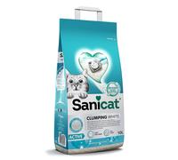 Sanicat White Ultra-Clumping Cat Litter, Marseille Soap, 10L