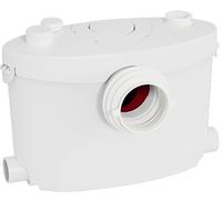 Saniflo Alternative Homac H400 Plus Macerator Pump Silent Heavy Duty for Toilet Shower Sink Bath Powerful 3 or 4 in 1 550 Watts 1 Years Warranty
