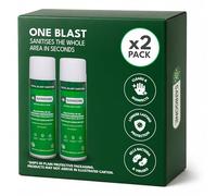Sanigone TOTAL BLAST - Sanitiser & Mould Remover 500ml | Eliminate 99.99% of Germs & Bacteria | Protection from Viruses, Bacteria, Germs & Mould for up-to 7 days | Pine Scented (Double Pack)