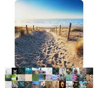 Sanilo Bath Mat 53 x 53 cm, Non-Slip Shower Mat for Showers and Bathtubs, Machine-Washable and Mould-Resistant Non-Slip Mat (Dune)