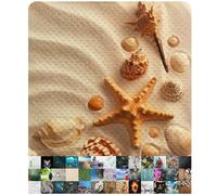 Sanilo Bath Mat 53 x 53 cm, Non-Slip Shower Mat for Showers and Bathtubs, Machine-Washable and Mould-Resistant Non-Slip Mat (Sanibel)