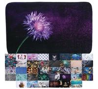 Sanilo Bath Rug I Wide Choice of Beautiful Non-Slip Bath Mats I I Super soft I Quick-drying I Washable (Purple Dust, 70 x 110 cm)