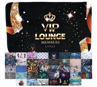 Sanilo Bath Rug I Wide Choice of Beautiful Non-Slip Bath Mats I I Super soft I Quick-drying I Washable (VIP Lounge, 50 x 80 cm)