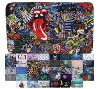 Sanilo Bath Rug I Wide Choice of Beautiful Non-Slip Bath Mats I I Super soft I Quick-drying I Washable (Graffiti, 50 x 80 cm)