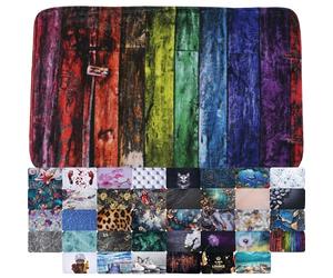 Sanilo Bath Rug I Wide Choice of Beautiful Non-Slip Bath Mats I I Super soft I Quick-drying I Washable (Rainbow, 70 x 110 cm)