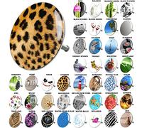 Sanilo Bathtub Plug, Wide Choice of Colorful Bath Plugs, Easy to Insert Into the Bathtub (Leopard)