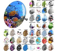 Sanilo Bathtub Plug, Wide Choice of Colorful Bath Plugs, Easy to Insert Into the Bathtub (Ocean)