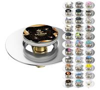 Sanilo Pop-Up Wash Basin Plug, Many Beautiful Pop-Up Sink Plugs with Motif, Drain Plug (VIP-Lounge)