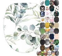 Sanilo Soft Close Toilet Seat, Wide Choice of New Toilet Seats, Stable Hinges, Easy to Mount (Eucalyptus)