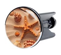 Sanilo Wash Basin Plug Sanibel, Beautiful 40 mm Sink Plug, Easy to Insert into the Wash Basin