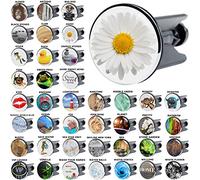 Sanilo Wash Basin Plug, Wide Choice of Beautiful Sink Plugs, Easy to Insert into the Wash Basin (Daisy)