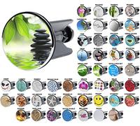 Sanilo Wash Basin Plug, Wide Choice of Beautiful Sink Plugs, Easy to Insert into the Wash Basin (Harmony)