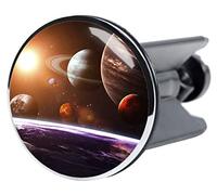 Sanilo Wash Basin Plug, Wide Choice of Beautiful Sink Plugs, Easy to Insert into the Wash Basin (Planet)