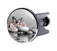 Sanilo Wash Basin Plug, Wide Choice of Beautiful Sink Plugs, Easy to Insert into the Wash Basin (Vanesa)