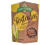 Sanissimo Tostadas 216g / Mexican Crispy Corn Tortillas, Gluten Free Baked Corn Tostada Shells
