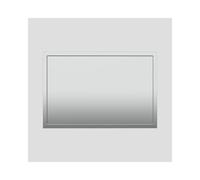 SANIT Actuation Plate SWING Brushed Stainless Steel