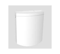 SANIT Flush Tank Bonito (6-9L) Low-Hanging With Corner Valve White
