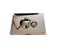 Sanit Multiflush Eclipse Cable Plate Chrome Dual Flush Plate 16.706.81..0000