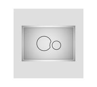 Sanit Push Plate SK706 Plastic Matt Chrome