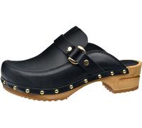 Sanita Damen Clogs Wood-Lillen Open 478340