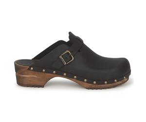 Sanita Kristel Traditional Clogs in Black (455205)