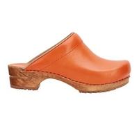 Sanita Lotte Wooden Clogs in Orange (470009)