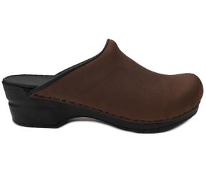Sanita Sonja Danish Clogs in Antique Brown (450247)