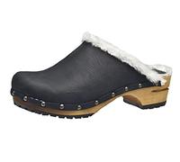 Sanita Women's Hese Open Clogs, Black Black 2, 7 UK