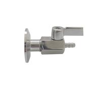 Sanitary 1.5" Tri Clamp Mini Sampling Ball Valve MINI Pipe Pagoda 7mm 8mm 10mm 12mm SS304 Stainless Steel Tank Outlet(14mm,TC 25.4mm)