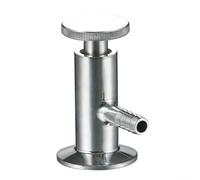 Sanitary 12 Clamp OD 50 5MM Sampling Valve Made from SUS304 Stainless Steel for Industry Applications (316)