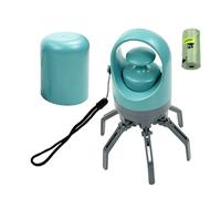 Sanitary Dog Waste Picker Upper, Portable Compact Pet Waste Cleaner, Dog Waste Picker Dog Poop Scooper with Bag Dispenser Easy-to-Use