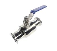 Sanitary Full Port Ball Valve Clamp Type Ferrule Stainless Steel SS SUS 304(19MM)