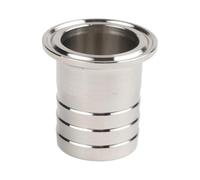 Sanitary Hose Pipe Fitting 1.5 Inch Triple Clamp Barb SS304 | This stainless steel sanitary fitting provides a secure and leak-for for proof joint for your industrial hose systems.