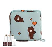 Sanitary Napkin Bag for Girls Menstrual Pad Bag Sanitary Bag Waterproof Physical Pouch Praise Portable Zipper Menstrual Bag Pad Organizer for Women