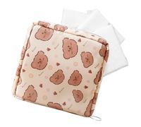 Sanitary Napkin Storage Bag - Portable Printed Tampon Bag | Cute Sachet to Discreetly Protect and Organize Your Sanitary Pads and Tampons - Perfect for Taking