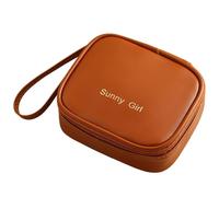 Sanitary Napkin Storage Bag, Sanitary Napkin Storage Bag - Portable PU Leather Menstrual Bag, Nursing Pad Holder, Menstrual Pads Bags
