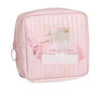 Sanitary Pad Storage Bag - Compact PU Leather Zipper Case, Portable Period Organizer | Tampon Bag and Nurses for Teens, Menstrual Products, First Period Essentials, Small Pillow, multiple colours