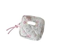 Sanitary Pad Storage Bag Portable Small Fre Floral Sanitary Pad Storage Bag Cute Flower Pattern Cact Size Eup Ideal for Students and Travel(Color1)