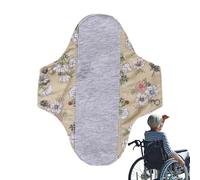 Sanitary Pads - Leak-proof, Soft, Breathable, Ergonomic - Washable Cotton Fabric Pads Period Products | For Sensitive Skin, Girls & Women, Home, Office, Travel & Sleep, Everyday Use