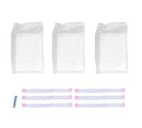 Sanitary Pads Postpartum Menstrual Pads 3pcs Diversion Design Soft Breathable Skin Friendly with Three Dimensional Guard for Women Maternal Use Non Woven Fabric PE Cast Film