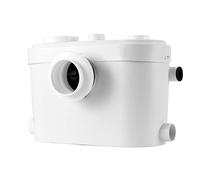 Sanitary Pumps Macerator Pump for Sanitary Toilet Shower Sink Waste 3 in 1 Carbon Filter 750 Watt IP55 Rated P750A,White