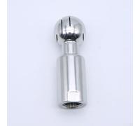 Sanitary Rotary Spray Ball CIP Cleaning Head 12inch Female Threaded DN15 Stainless Steel Suitable for Food and Pharmaceutical Industry