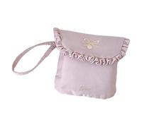 Sanitary Storage Water-Resistant Fabric with High Capacity for Care Items On-the-Go Sanitary Feminine Hygiene Storage Large Capacity Travel Toiletry Bag Discreet Essential Care Case