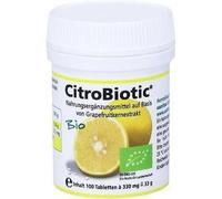Sanitas Citrobiotic Grapefruit Seed Extract 100 Tablets