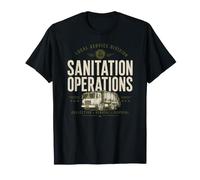 Sanitation Operations Garbage Truck Worker T-Shirt