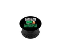 Sanitation Worker Garbage Hero Isn't On The Form Truck PopSockets Adhesive PopGrip