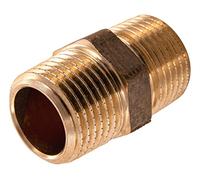Sanitop-Wingenroth 163446 Double Nipple, Gold, 3/4“ AG